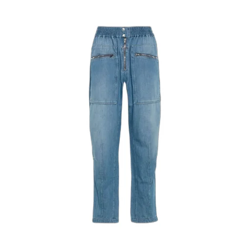 Elasticated Waistband Jeans