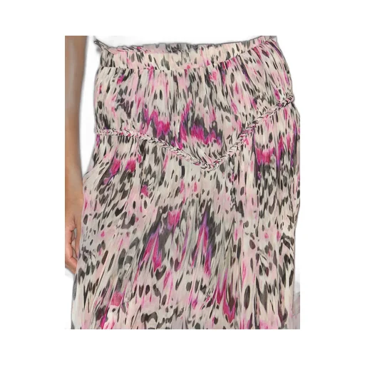 Rolande Abstract Patterned Maxi Skirt