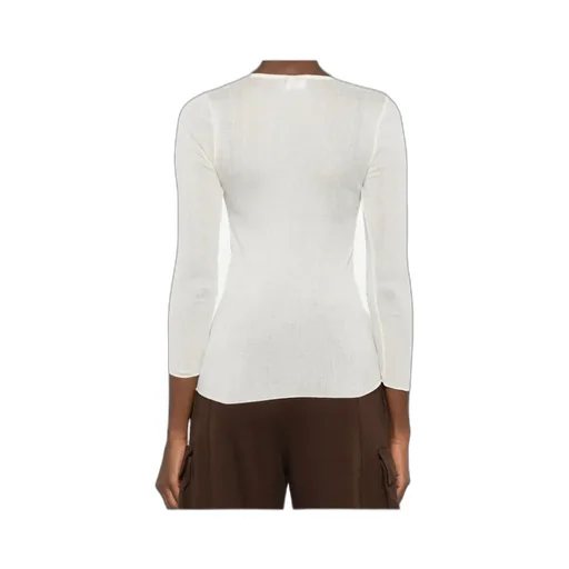 Lamylic Long-Sleeved Ribbed Top