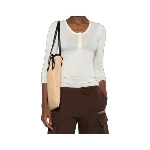 Lamylic Long-Sleeved Ribbed Top