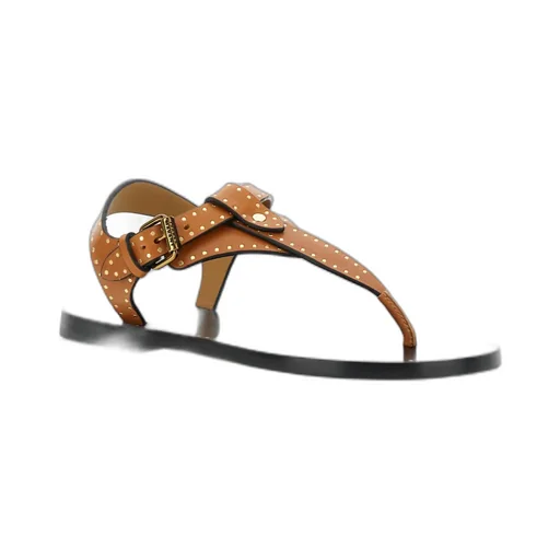 Jooni Thong Strapped Flat Sandals