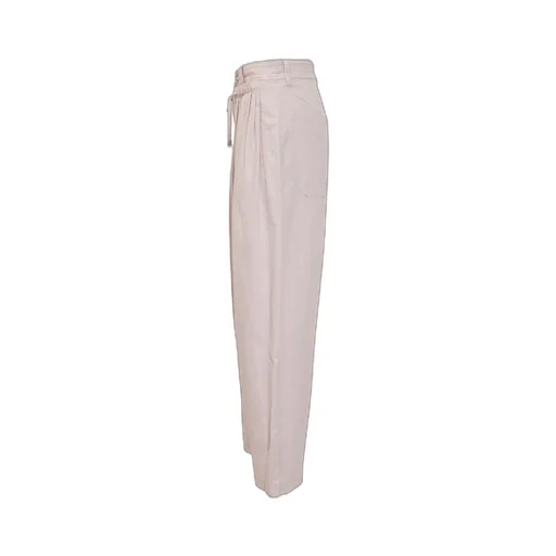 Gathered Loose Fit Pants