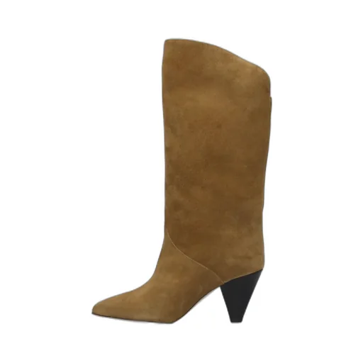 Pointed Toe Heeled Boots