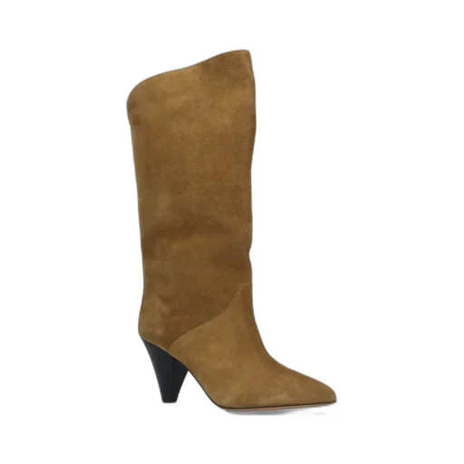 Pointed Toe Heeled Boots