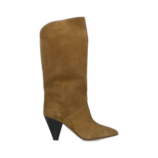 Pointed Toe Heeled Boots