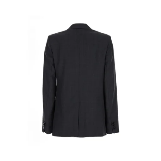 Lesandre Single-Breasted Interwoven Blazer