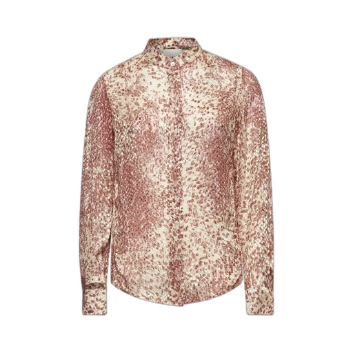 Ilda Pattern-Printed Buttoned Shirt
