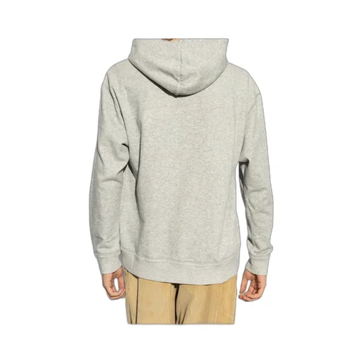 Matte Logo Printed Drawstring Hoodie