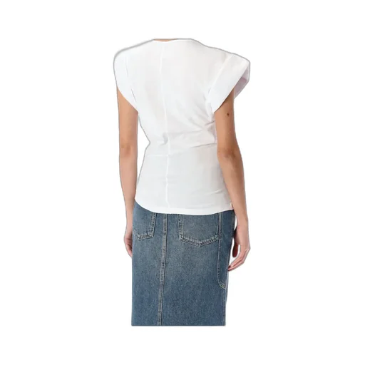 Maisan Cap-Sleeved Top