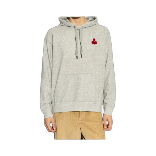 Matte Logo Printed Drawstring Hoodie