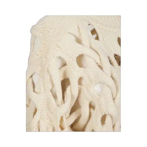 Cut-Out Knitted Sweater