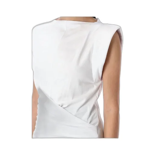 Maisan Cap-Sleeved Top