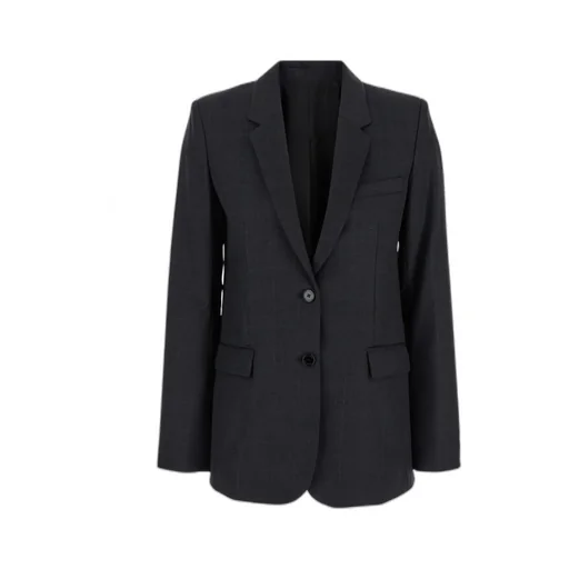 Lesandre Single-Breasted Interwoven Blazer