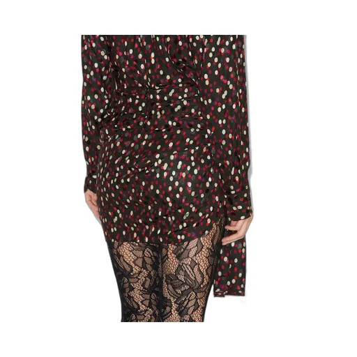Ovia Polka-Dot Gathered Skirt
