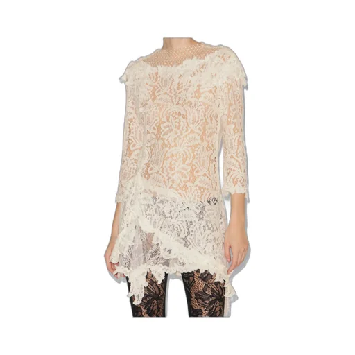 Rubiana Lace-Detailed Midi Dress