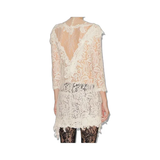 Rubiana Lace-Detailed Midi Dress