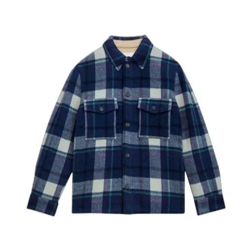 Kevron Checked Shirt Jacket