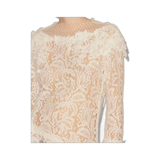 Rubiana Lace-Detailed Midi Dress