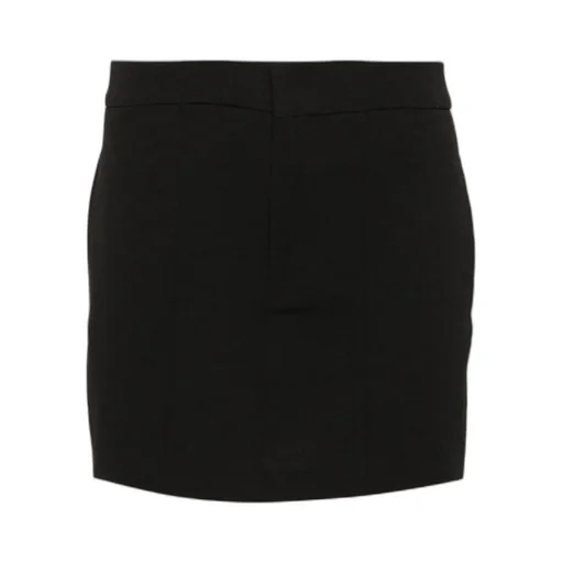 Licoma High Waist Crepe Mini Skirt