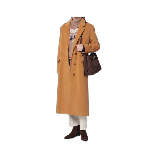 Camel Wool Blend Coat
