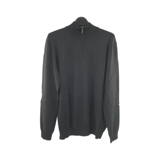 Zippered Long-Sleeved Sweater