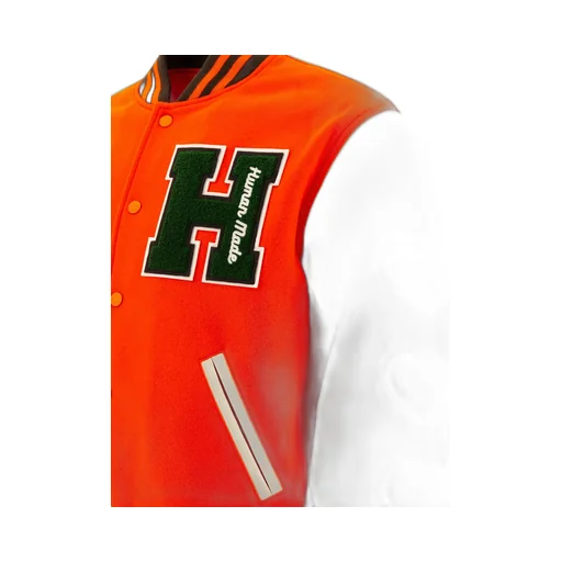 Heart Patch Varsity Jacket