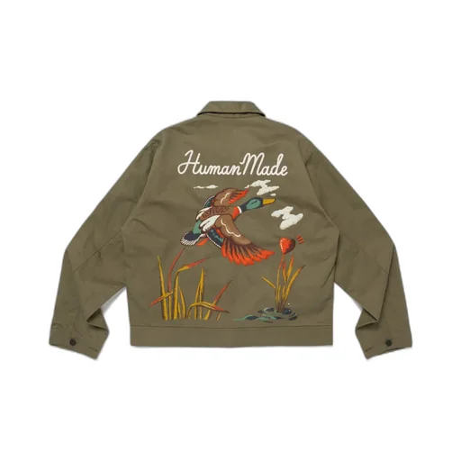 Embroidered Military Jacket