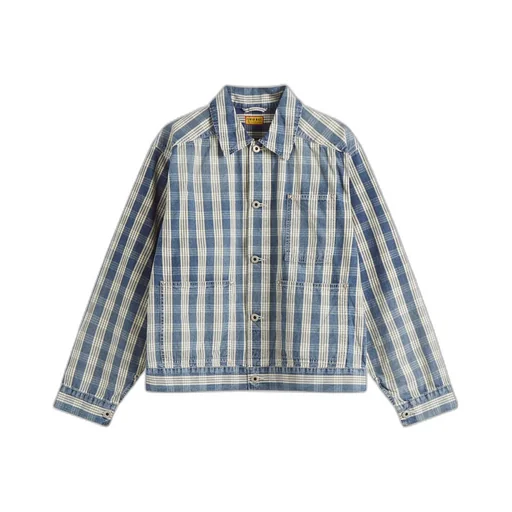 Checked Work Jacket