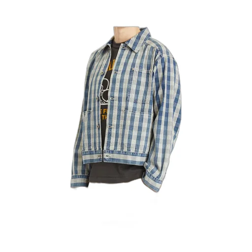 Checked Work Jacket