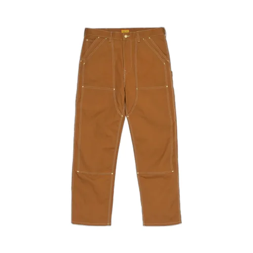 Duck Work Stitch-Detail Cargo Pants