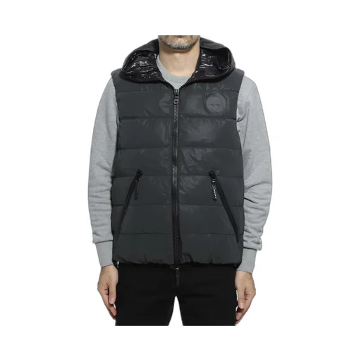 Hooded Vest Down Jacket