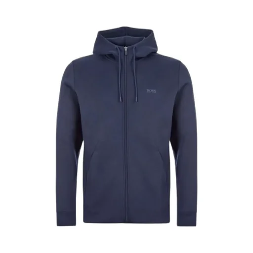 Zip-Up Drawstring Hoodie