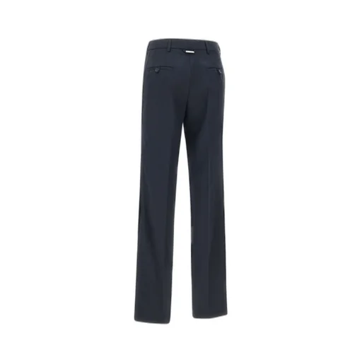 Pleated Zipper Casual Pants