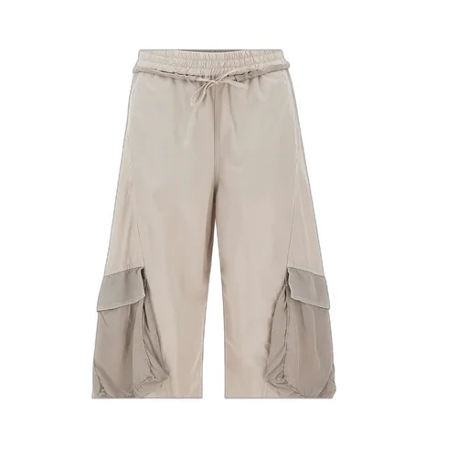 Wide-Leg Cargo Pants