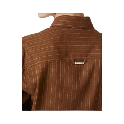 Pinstripe Zip-Pocket Shirt