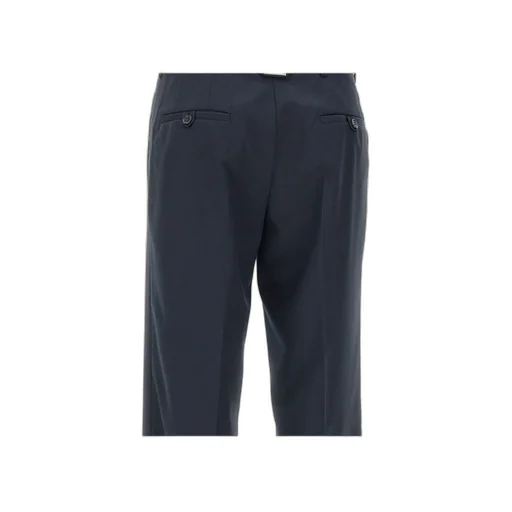 Pleated Zipper Casual Pants