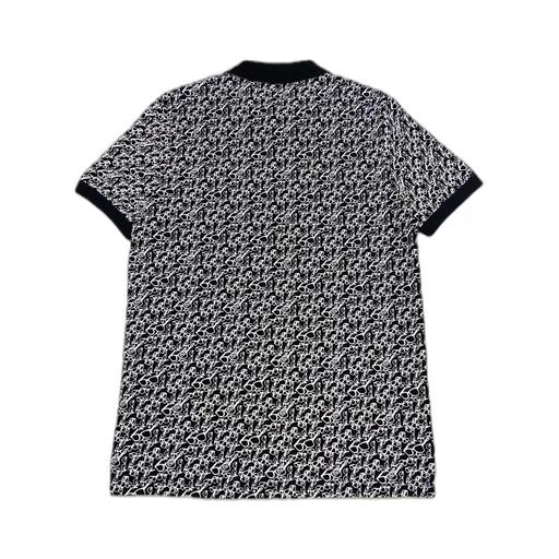 Button-Down Polo Shirt With Short Sleeves
