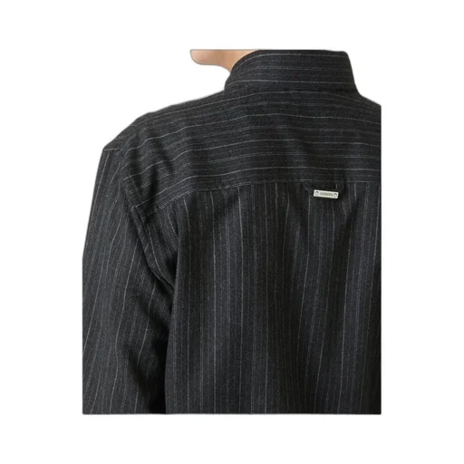 Pinstripe Zip-Pocket Shirt