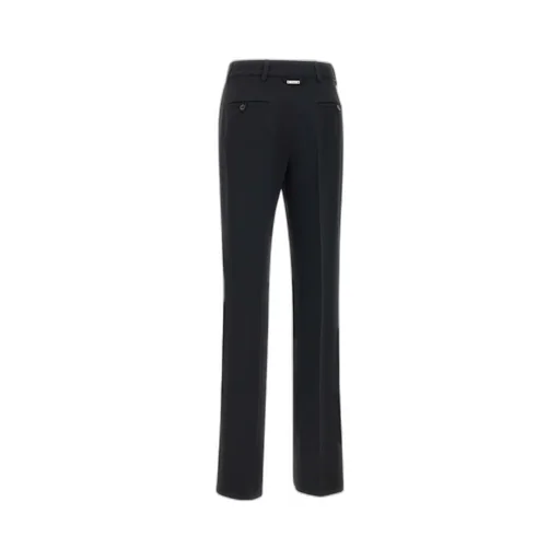 Pleated Zipper Casual Pants