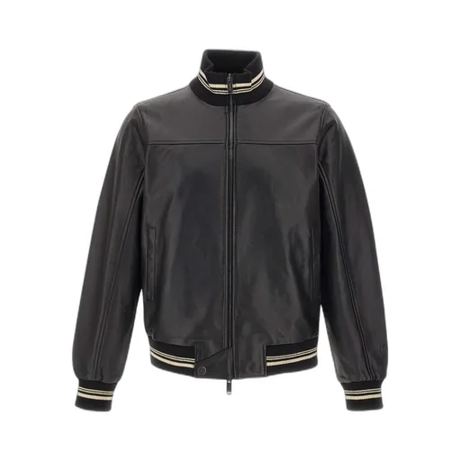 High Neck Zipped Bomber Jacket