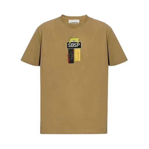 Logo Patch Crewneck T-Shirt