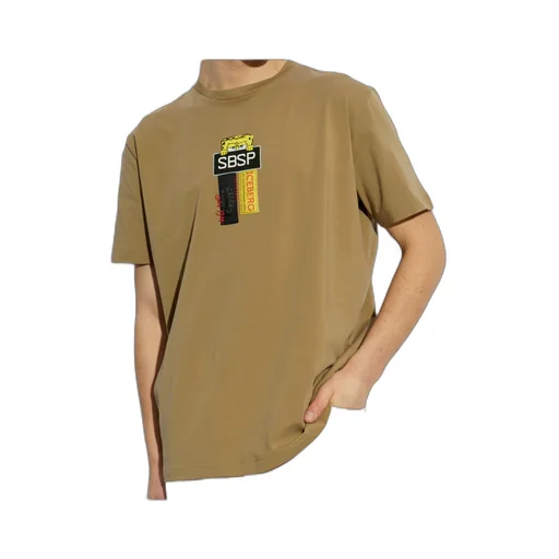 Logo Patch Crewneck T-Shirt