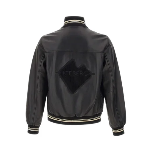 High Neck Zipped Bomber Jacket