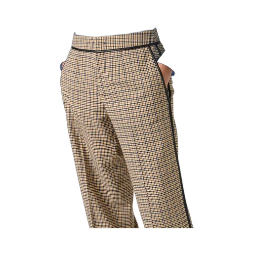 Checked Trousers