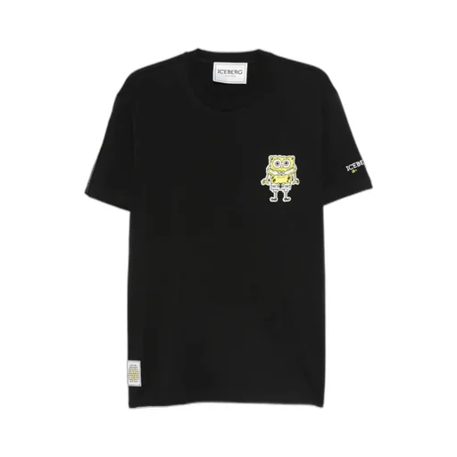 X Spongebob Squarepants Cartoon-Print T-Shirt