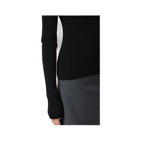 Collared Ribbed Top