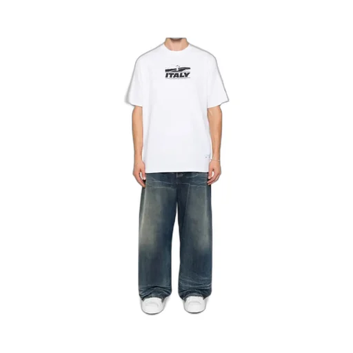Graphic-Print Cotton T-Shirt