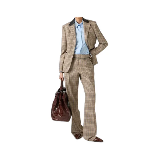 Checked Trousers