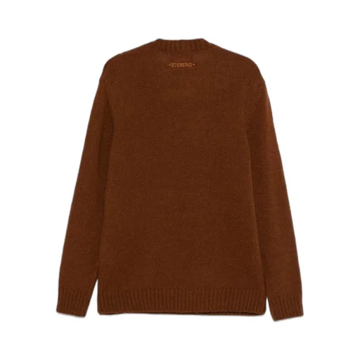 Snoopy-Motif Wool-Alpaca Blend Sweater