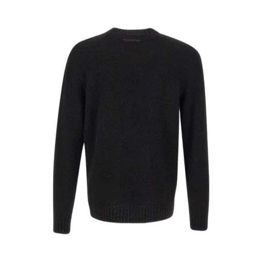 Snoopy-Embroidered Crew-Neck Sweater
